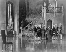 Hollywood set - interior view of palace, 1923. Creator: Unknown