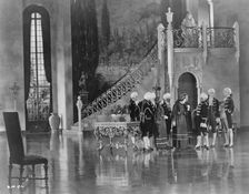 Hollywood set - interior view of palace, 1923. Creator: Unknown