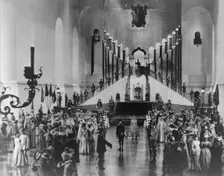 Hollywood set - interior view of palace, 1923. Creator: Unknown