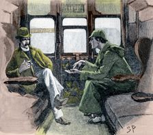 Holmes gave me a sketch of the Events 1901. Creator: Sidney E Paget