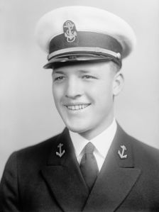 Holmes, Tracy S. Midshipman - Portrait, 1933. Creator: Harris & Ewing