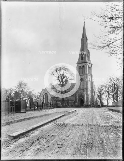 Holy Trinity Church, West Hill, Putney Heath, Wandsworth, Greater London Authority, 1898. Creator: William O Field.