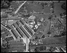 Holy Trinity Church and environs, Bingley, West Yorkshire, c1930s. Creator: Arthur William Hobart