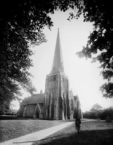 Holy Trinity Church, Cirencester, Gloucestershire, 1890. Artist: Henry Taunt
