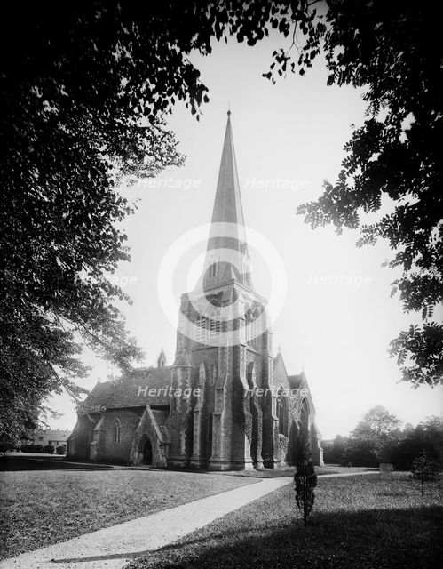 Holy Trinity Church, Cirencester, Gloucestershire, 1890. Artist: Henry Taunt.