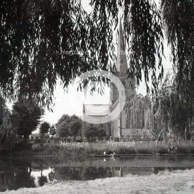 Holy Trinity Church, Stratford-upon-Avon, Warwickshire, c1955. Creator: Arthur Charles Kirby Ware.