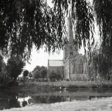 Holy Trinity Church, Stratford-upon-Avon, Warwickshire, c1955. Creator: Arthur Charles Kirby Ware