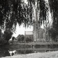 Holy Trinity Church, Stratford-upon-Avon, Warwickshire, c1955. Creator: Arthur Charles Kirby Ware