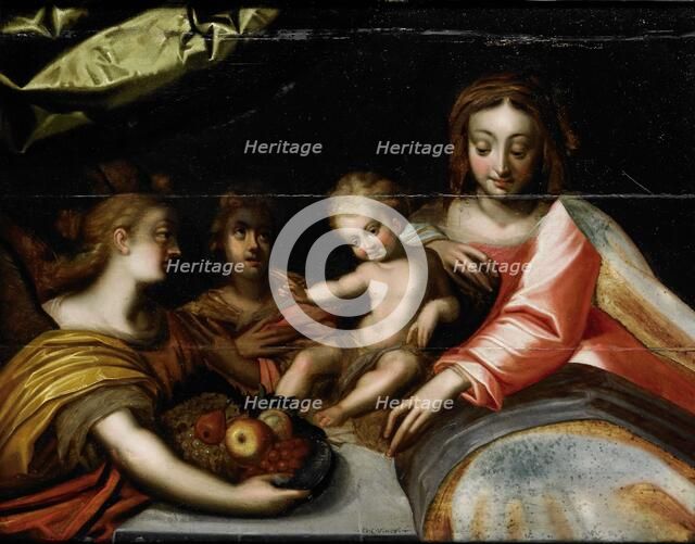 Holy Virgin and Child, c.1600.  Creator: Anon.