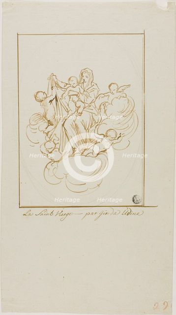 Holy Virgin, n.d. Creator: Unknown.