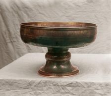 Holy water bowl in the vestry of the Ipatievsky Monastery, Kostroma, 1911. Creator: Sergey Mikhaylovich Prokudin-Gorsky