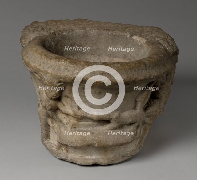Holy Water Font, late 1400s. Creator: Unknown.
