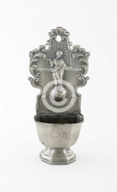 Holy Water Stoup (Bénitier), Austro-Hungarian Empire, 18th century. Creator: Unknown.