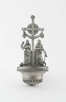 Holy Water Stoup (Bénitier), Flanders, 19th century. Creator: Unknown