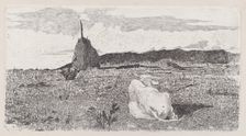 Holy Cow [Pio bove], 1888/1890. Creator: Giovanni Fattori