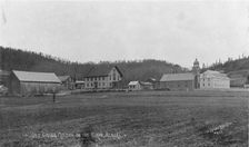 Holy Cross Mission on the Yukon, between c1900 and 1927. Creator: Unknown
