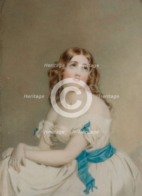 Holy Eyes, 1848. Creator: Thomas Story Officer.