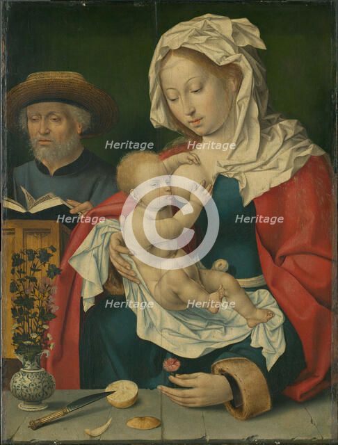 Holy Family, 1520/30. Creator: Workshop of Joos van Cleve.