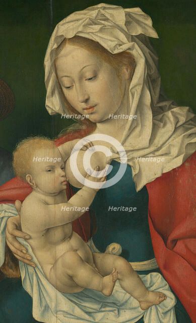 Holy Family, 1520/30. Creator: Workshop of Joos van Cleve.