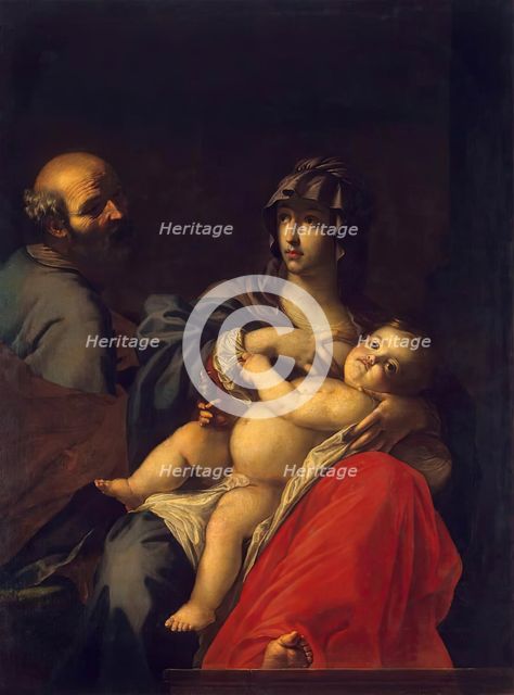 Holy Family, 1640. Creator: Cesare Dandini.