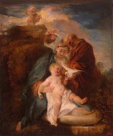 Holy Family, 1719. Creator: Jean-Antoine Watteau