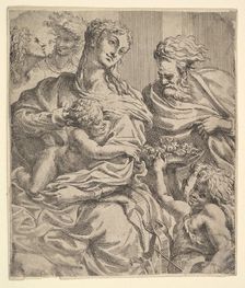 Holy Family, 17th century. Creator: Unknown