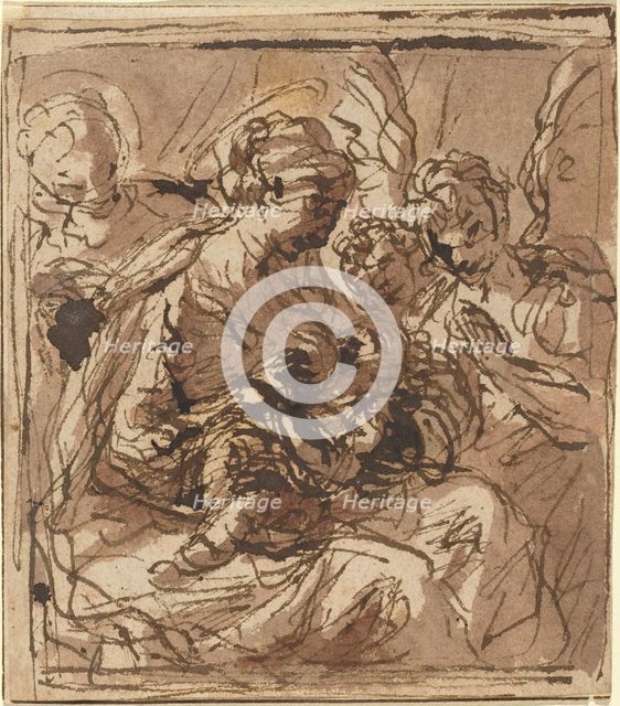 Holy Family, 17th century. Creator: Unknown.