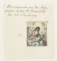 Holy family, 1814. Creator: Juriaan Andriessen