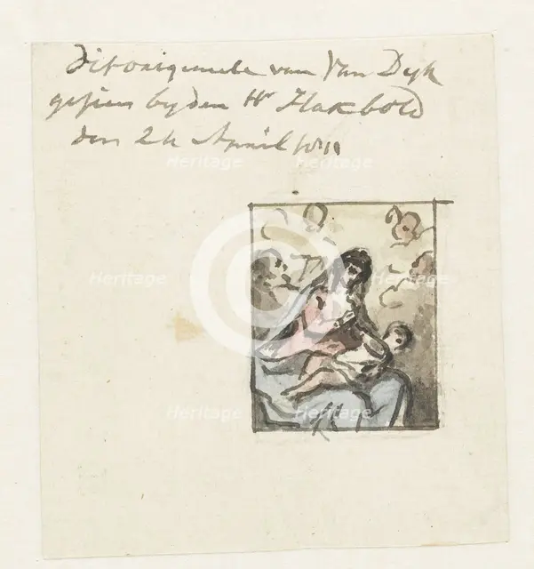 Holy family, 1814. Creator: Juriaan Andriessen.