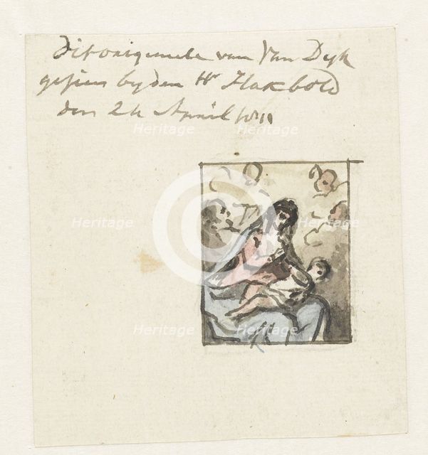 Holy family, 1814. Creator: Juriaan Andriessen.