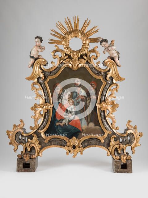 Holy Family and Saint Helena, c1750. Creator: Unknown.