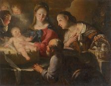 Holy Family, about 1690. Creator: Antonio Balestra