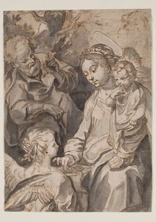 Holy Family, between mid-18th and early 19th century. Creator: Giovanni Battista Cecchi