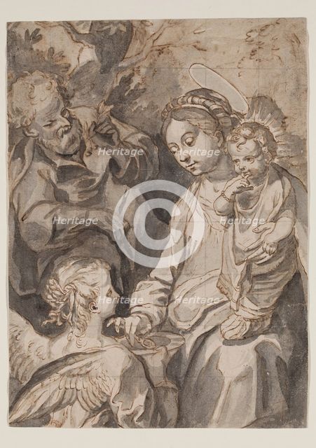 Holy Family, between mid-18th and early 19th century. Creator: Giovanni Battista Cecchi.