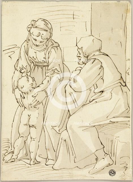 Holy Family, c. 1570. Creator: Unknown.