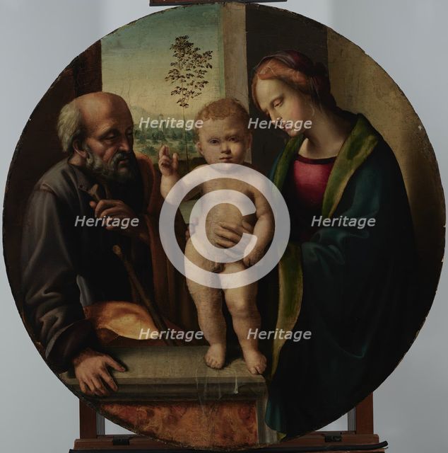 Holy Family, c1510. Creator: Ridolfo Ghirlandaio.