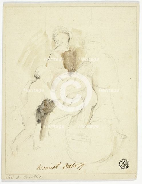Holy Family in the Escorial, n.d. Creator: David Wilkie.