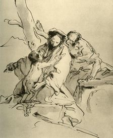 Holy Family mid 18th century, (1928). Artist: Giovanni Battista Tiepolo
