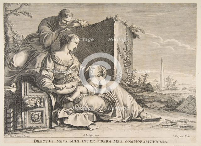 Holy Family.n.d. Creator: Claude Cherpignon.