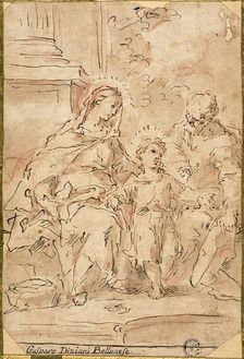 Holy Family, n.d. Creator: Gaspare Diziani