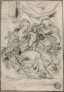 Holy Family, n.d. Creator: Jan Boeckhorst