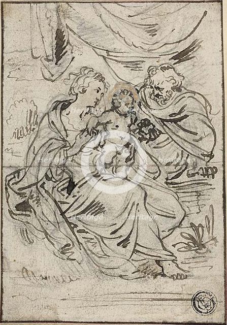 Holy Family, n.d. Creator: Jan Boeckhorst.