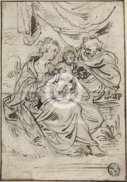 Holy Family, n.d. Creator: Jan Boeckhorst.