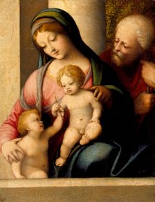 Holy Family with the Infant St. John, c1515. Creator: Antonio da Correggio