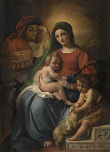 Holy Family with the Infant Saint John the Baptist, 1848. Creator: Francois-Joseph Navez