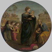 Holy Family with Angels, 1520. Creator: Piero di Cosimo