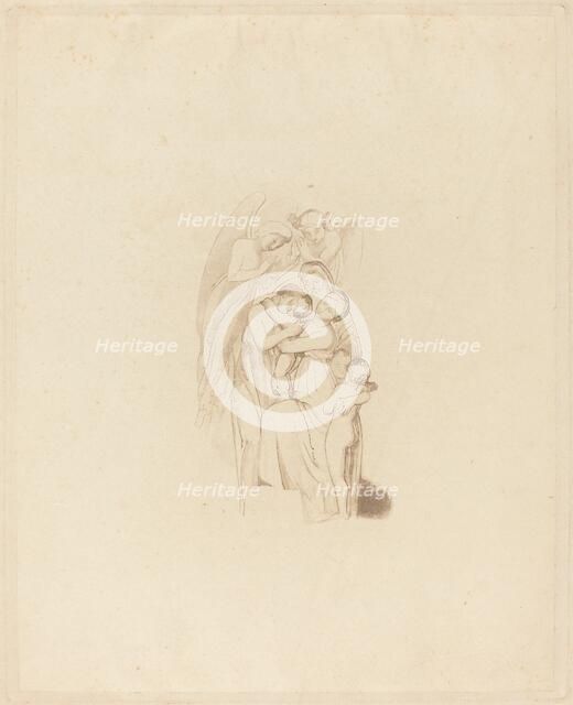 Holy Family? with Angels l.1: The March of the Intellect, 19th century. Creator: Unknown.