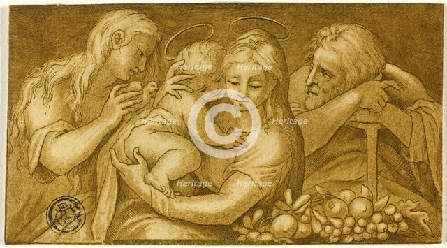 Holy Family with Mary Magdalene, n.d. Creator: Unknown.