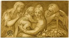 Holy Family with Mary Magdalene, n.d. Creator: Unknown