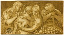 Holy Family with Mary Magdalene, n.d. Creator: Unknown